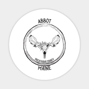 Abbot Maine Moose Magnet